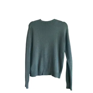 Brandy Melville Dark Green Wool Blend Crewneck Pullover Sweater One Size thumbnail 7