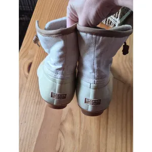 Sperry Women's Cream and Tan Boots thumbnail 6