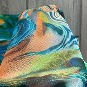 SHEIN Colorful Swirl Mini Dress thumbnail 5