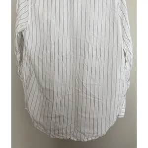 Aritzia Babaton Utility Button Up Relaxed Drapey Twill Shirt Striped Women's Sm thumbnail 6