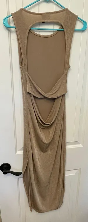 Hello Molly Gold Dress thumbnail 3