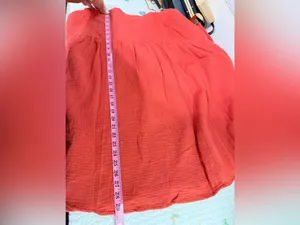 Noflik NWT 100% Cotton Relaxed Oversized Half Button-Up Tunic Top Size M thumbnail 9