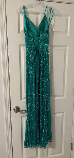 Green Prom Dress thumbnail 5