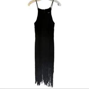 Alexia Admor Dress With Fringe thumbnail 2