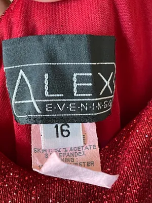 Alex Evenings Dress Sequin Formal Women’s Sz 16 thumbnail 7