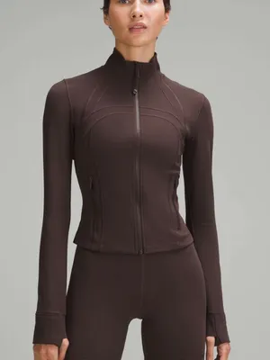 Lululemon Define Cropped Jacket Espresso thumbnail 2