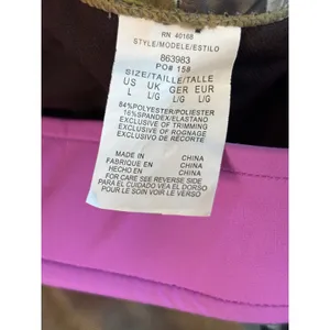 Realtree APG Camo Bikini Bottoms Purple Waistband Low Rise Size Large NWT thumbnail 5
