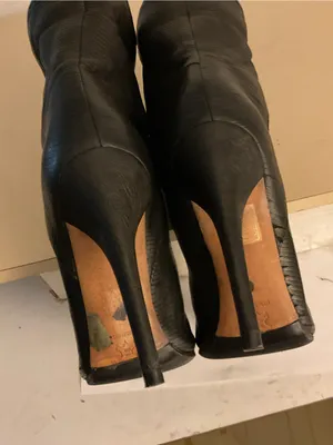 Loeffler Randall women Black Pointed Stiletto Ankle Emory Wave Boots US 6 thumbnail 9