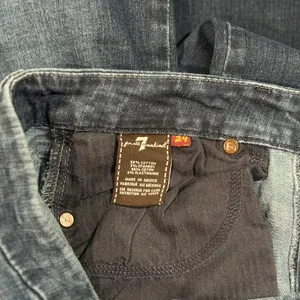 Women’s 7 For All Mankind A Pocket Dark Wash Bootcut Jeans 29 thumbnail 8