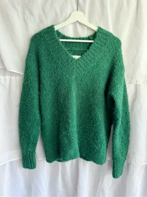 Aerie Teddy Boucle Sweater thumbnail 4