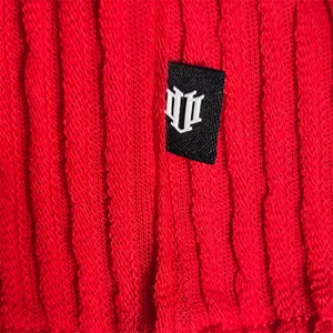 NWT EleVen Venus Williams M Red Ribbed Cotton Tennis Golf Performance Hoodie Top thumbnail 9