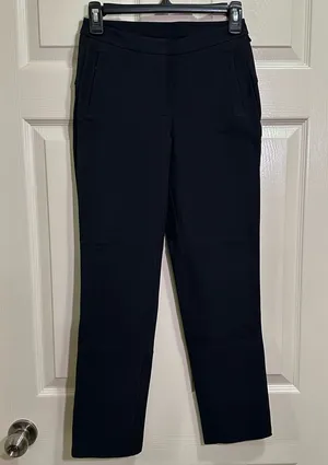 Women’s Lululemon Straight Leg Pocket Dress Pants Black Size 2 thumbnail 1