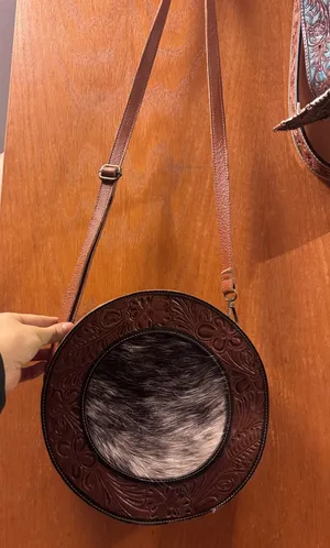 Myra Bags Purse Cowhide Crossbody thumbnail 1