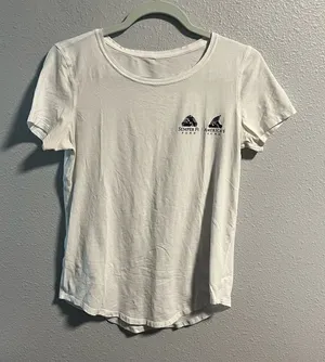 Lululemon White Love Tee Semper Fi Fund Logo thumbnail 1