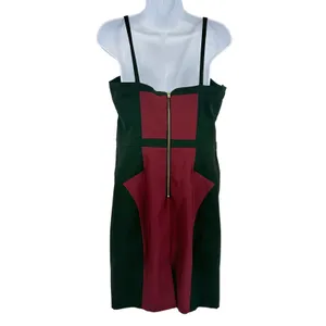 XOXO Corset Bustier Mini Dress 11/12 Y2K Dark Romantic Mob Wife Corset Burgundy thumbnail 5