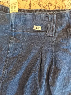 Halara Small Womens Wide-Leg Cotton Pants In Navy Blue Size Small With Elastic W thumbnail 6