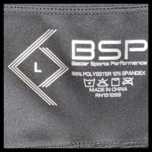 BSP Leggings Women Large‎ Black Moto Ribbed Pocket Yoga Activewear thumbnail 2