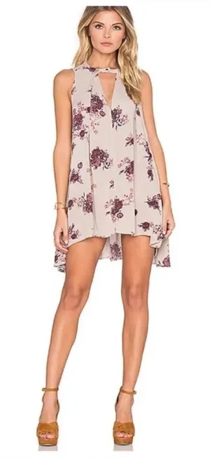 ✨2xHP✨Free People Floral Swing Tunic Dress✨ thumbnail 1