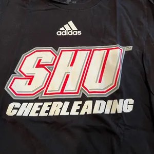 Adidas Black SHU cheer t shirt thumbnail 2