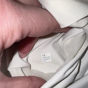 Lululemon Side-Pleat HR Tennis Skirt White Women's 10 thumbnail 3
