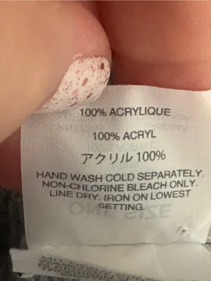 J. Crew Classic Knit Scarf with Pearl Accents - Light Gray thumbnail 3