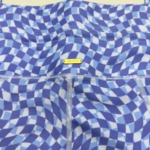 L*Space Blue and White Checkered Leggings thumbnail 8