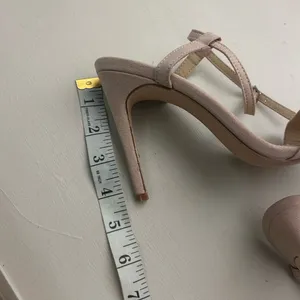 Heels Truffle Collection Chic Nude Strappy 7 see measurements-no size showing thumbnail 3