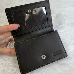 y2k Coach Brown Card Holder Wallet thumbnail 3