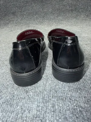 Franco Sarto Lucia Black Patent Tassel Loafers thumbnail 6