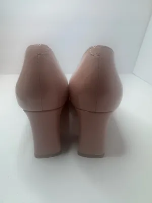 Marc Fisher Mizlas Nude Patent Leather Pumps Women's Size 8M thumbnail 4