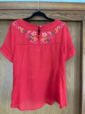 Embroidered Floral Top Multi thumbnail 2