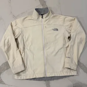 The North Face Apex Bionic Jacket Women’s Large White Dune Windproof Softshell thumbnail 2