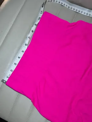 High-Waist Seamless Women's Shorts — Hot Pink Sku 0004 thumbnail 2