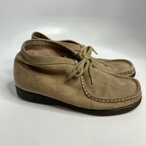 Hush Puppies‎ leather shoes tan size 7.5 thumbnail 2