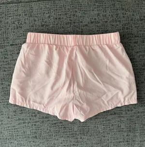 Brandy Melville Pink And White Striped Shorts thumbnail 2