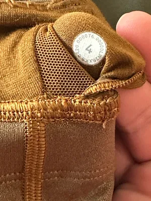 Lululemon Energy Longline Bra Metallic Copper Foil Size 4 thumbnail 7