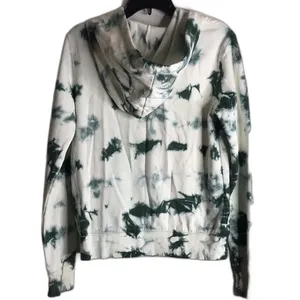 NFL team apparel green‎ tie dye Green Bay packers footballs zip up hoodie jacket thumbnail 9