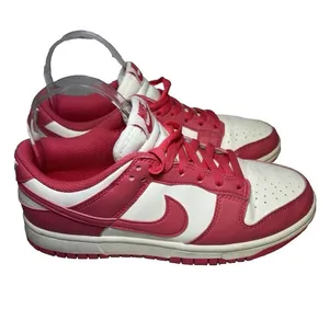 Nike Dunk Low Shoe Next Nature Womens Size 7.5 Aster Pink Sail Leather DD1873600 thumbnail 1
