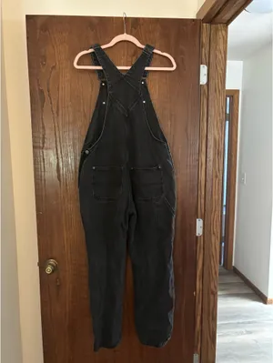 old navy straight leg overalls thumbnail 2