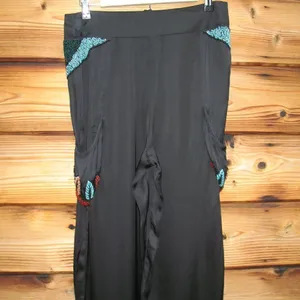 NWT Anthro Raga HTF RARE Beaded Pants thumbnail 9