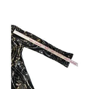 Requirements Artsy Floral Print Blazer Jacket M Tan Abstract thumbnail 7
