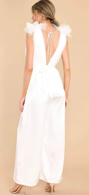 Red Dress Boutique White Jumpsuit thumbnail 3