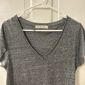 free people gray tee thumbnail 2