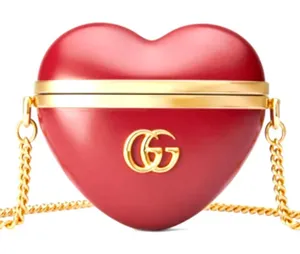 Gucci GG Marmont Heart Shaped AirPods Case thumbnail 1