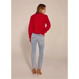 Favorite Daughter The Valentina Super‎ High Rise Cigarette Ankle Jeans Malibu 27 thumbnail 3