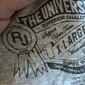Gray Crew Neck Short Sleeve Tee Size XL thumbnail 7