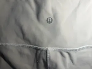 Lululemon Athletic Double Lined Align White Leggings Yoga Running 6 thumbnail 4