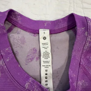 Lululemon Swiftly Purple Tee thumbnail 3