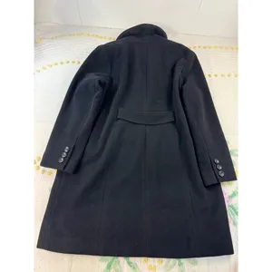 FS Limited Black‎ Wool Blend Pea Coat Mid-Length Jacket Womens 1X F-224 thumbnail 2