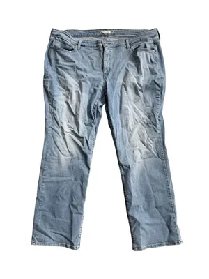 LEVIS 414 Relaxed Straight Jeans Size 24W thumbnail 4